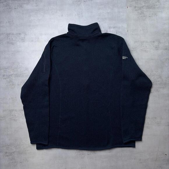 Y2K Navy Patagonia Better Sweater Fleece Quarter Zip Sweater - Picture 8 of 8